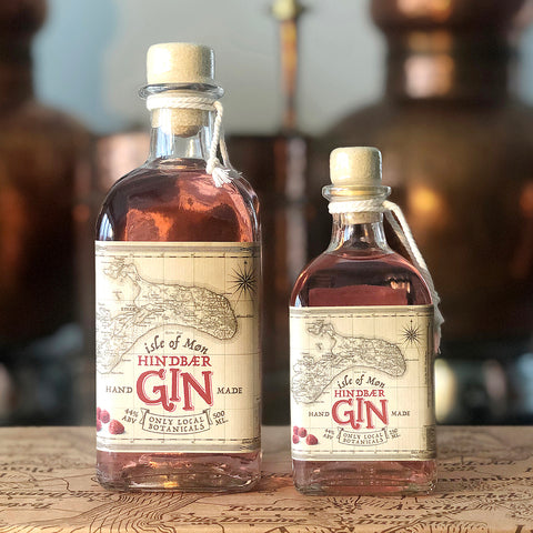 Isle of Møn Hindbær Gin - Isle of Møn Spirits