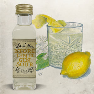 Cocktail - Store Lind gin sour - Isle of Møn Spirits