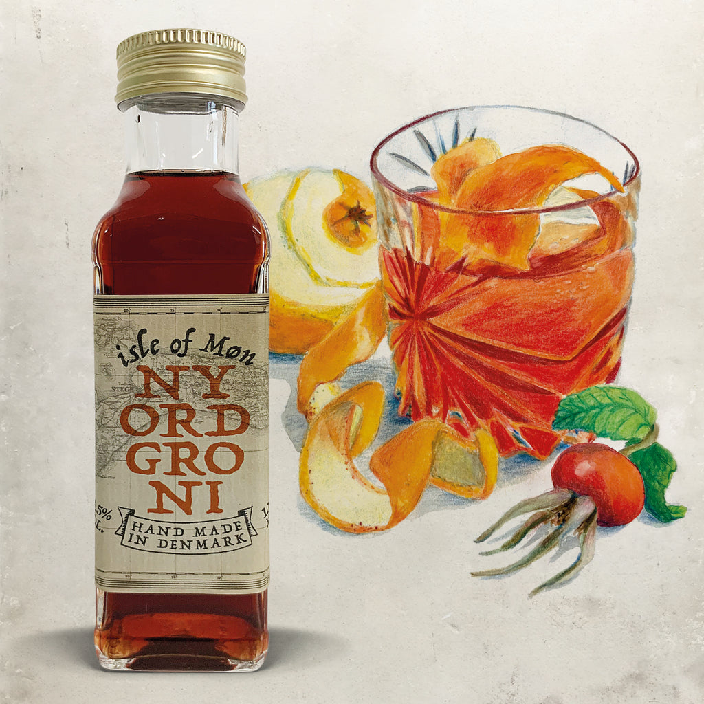 Cocktail - Nyordgroni - Isle of Møn Spirits